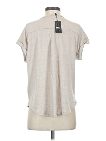 Cable & Gauge Short Sleeve Blouse (view 2)