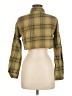 Forever 21 Plaid Green Long Sleeve Blouse Size M - photo 2