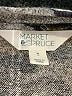 Market and Spruce Floral Silver Pullover Sweater Size XL - photo 7