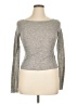 DAZY Gray Long Sleeve Top Size XL - photo 1