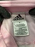 Adidas 100% Polyester Color Block Pink Track Jacket Size 6 - photo 3
