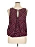 Escapada 100% Rayon Red Sleeveless Blouse Size XL - photo 2
