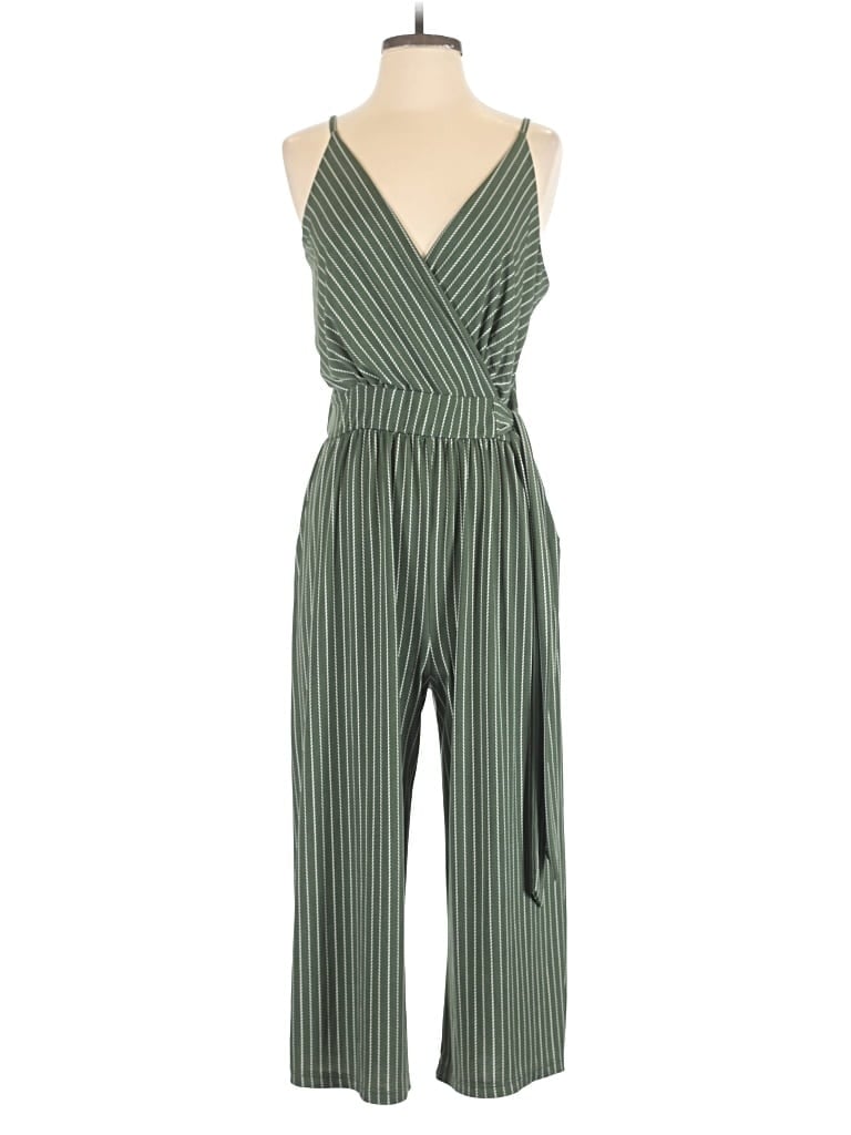 Pre-owned Kaileigh Jumpsuit In Green