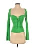 Tiger Mist Green Long Sleeve Top Size XS - photo 1