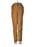 Bershka Solid Brown Khakis Size 6 - photo 1