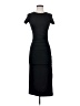 MNG Solid Black Cocktail Dress Size XXS - photo 1