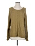 Project Social T Tan Brown Long Sleeve Blouse Size S - photo 1