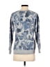 Studio Works Print Blue Pullover Sweater Size S - photo 2