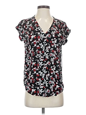 Liz Claiborne Short Sleeve Blouse (view 1)