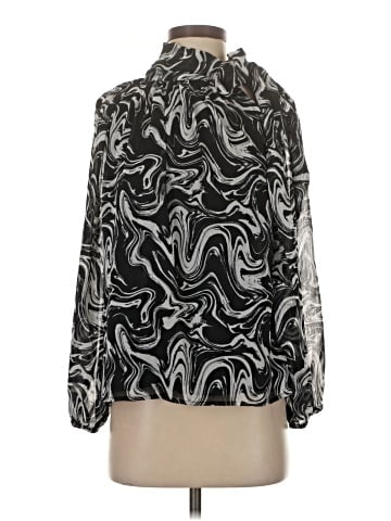 Scoop Long Sleeve Blouse (view 1)