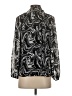 Scoop 100% Polyester Black Long Sleeve Blouse Size XS - photo 2