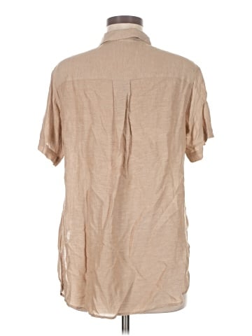 Theory Short Sleeve Button-Down Shirt (view 2)