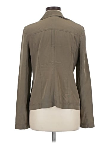 Hinge Long Sleeve Silk Top (view 2)
