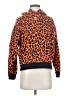 Adidas 100% Cotton Animal Print Orange Sweatshirt Size XS - photo 1