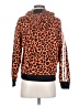 Adidas 100% Cotton Animal Print Orange Sweatshirt Size XS - photo 2