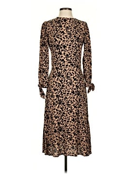 long sleeve turtleneck under dress Eterne Turtleneck Ribbed Jersey Dress