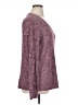 Sampeel Burgundy Long Sleeve Top Size XL - photo 4