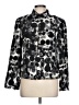 Akris Punto 100% Baumwolle Print Black Jacket Size 10 - photo 1