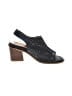 Earth Black Blue Sandals Size 8 - photo 1