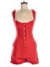 Squeeze 100% Cotton Red Tan Romper Size 7 - 8 - photo 1