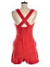 Squeeze 100% Cotton Red Tan Romper Size 7 - 8 - photo 2