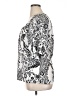 Essentials 100% Polyester White 3/4 Sleeve Blouse Size XL - photo 5