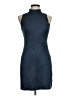 Aqua Solid Blue Casual Dress Size M - photo 1