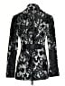 Yoana Baraschi 100% Acetate Paisley Silver Jacket Size S - photo 2