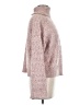 Industry Tweed Pink Turtleneck Sweater Size M - photo 4