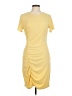 AVLN Studio Solid Yellow Casual Dress Size M - photo 1