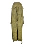 Zara 100% Cotton Green Cargo Pants Size 0 - photo 2