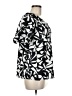 A New Day Black Short Sleeve Blouse Size M - photo 4