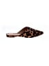 Madewell Animal Print Brown Mule/Clog Size 7 1/2 - photo 1