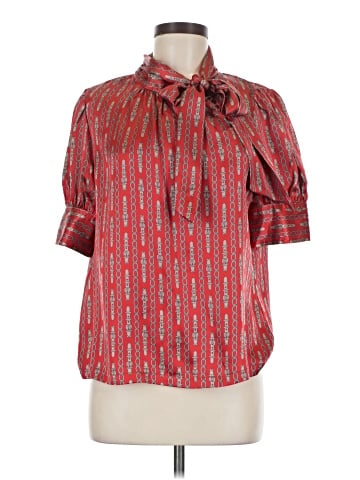 Banana Republic Short Sleeve Silk Top (view 1)