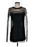 Final Touch 100% Modal Black Long Sleeve Top Size S - photo 1