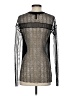 Final Touch 100% Modal Black Long Sleeve Top Size S - photo 2