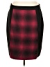 Halogen Plaid Burgundy Formal Skirt Size 16 - photo 1