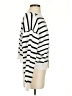 DAZY 100% Polyester Stripes White Cardigan Size S - photo 4