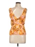 Rhythm. 100% Rayon Orange Sleeveless Blouse Size XL - photo 1