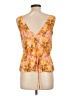 Rhythm. 100% Rayon Orange Sleeveless Blouse Size XL - photo 2