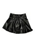 Unbranded 100% Polyester Solid Black Faux Leather Skirt Size S - photo 1