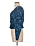 Zara Blue Long Sleeve Top Size L - photo 5