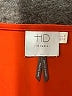 HD in Paris 100% Polyester Orange Short Sleeve Blouse Size 2 - photo 7