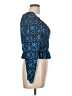 Zara Blue Long Sleeve Top Size L - photo 4
