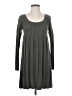 Theory Solid Gray Casual Dress Size S - photo 1