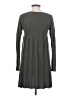 Theory Solid Gray Casual Dress Size S - photo 2