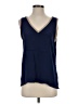 Massimo Dutti Blue Sleeveless Blouse Size S (estimated) - photo 1