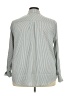 Cato Houndstooth Gray Long Sleeve Blouse Size 22 - photo 2