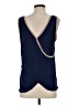 Massimo Dutti Blue Sleeveless Blouse Size S (estimated) - photo 2