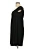 Muse Solid Black Casual Dress Size 10 - photo 5